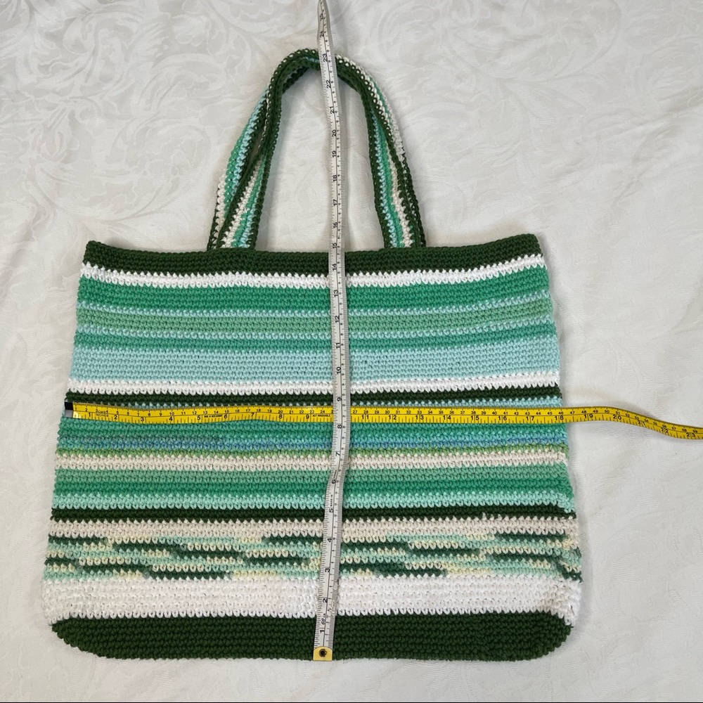 Handmade Crocheted Tote - Picture 2 of 3